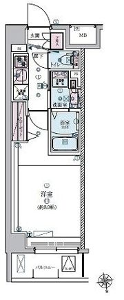 リヴシティ成増ミュジオの間取り画像