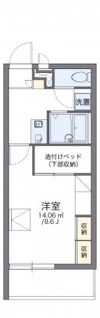 レオパレスソワ メゾンⅢの間取り画像