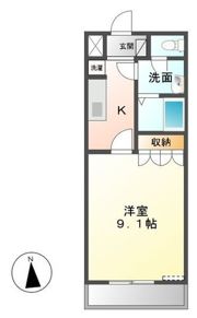 E・SHALIMAR（イーストシャリマール）の間取り画像