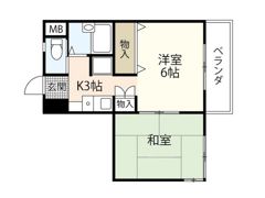 エクセレント矢野の間取り画像