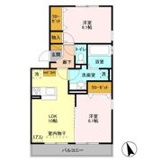 つくばエーワンの間取り画像