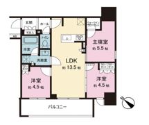ネベル横浜関内の間取り画像