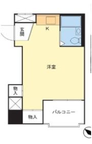D.H.桜木町ビルの間取り画像