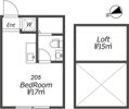 Apartmenthouse足立舎人の間取り画像