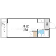 シャンブル千里山Iの間取り画像
