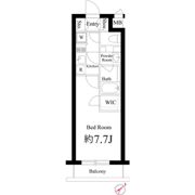 ハーモニーレジデンス新宿EASTの間取り画像