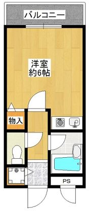 シティライフ六甲道Ⅲの間取り画像