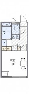 レオパレスホワイトテリアの間取り画像