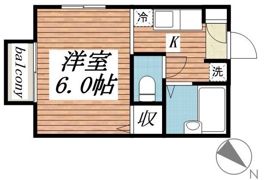 ヴェルジェ川越の間取り画像