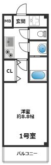 フルグランテ大宮の間取り画像