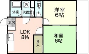 サンコーポ筒本の間取り画像