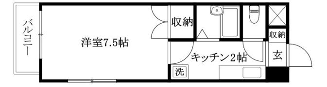 リオン・ドールの間取り画像