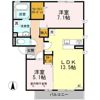 サンフラワー広田 Aの間取り画像