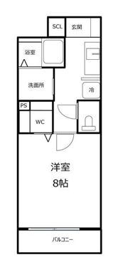 フェリーチェ上大岡の間取り画像