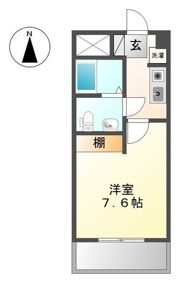 ウエストビレッジ341の間取り画像