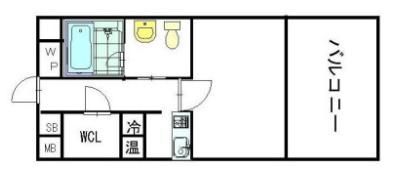 スパンキーギャレットの間取り画像