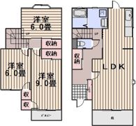 タウンスペーシアBの間取り画像