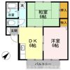フジハイツの間取り画像
