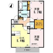 クラールの間取り画像