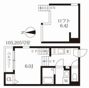 ハーモニーテラス姫宮町の間取り画像