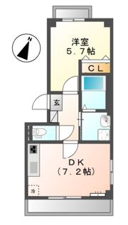 サンフォレスタ2番館の間取り画像
