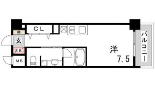 ラナップスクエア神戸ハーバープライムの間取り画像