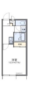 レオパレスプロシード4の間取り画像