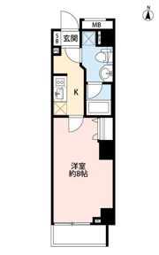 スパシエグランス練馬武蔵関の間取り画像
