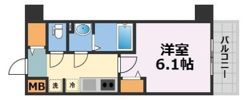 アドバンス大阪メルディアの間取り画像