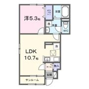 リテンリュカⅡの間取り画像
