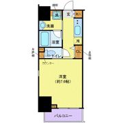 クレイシア門前仲町の間取り画像
