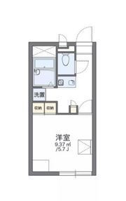 レオパレス元上の間取り画像