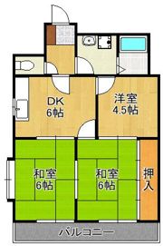 リバーアベニュー行橋の間取り画像