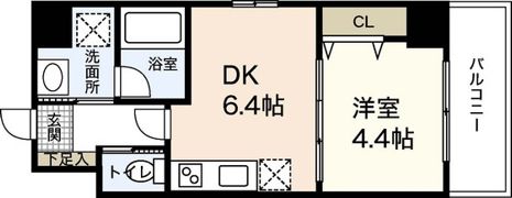 Welsh.Sビル5の間取り画像