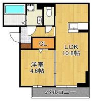 D-ROOM中原西の間取り画像