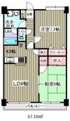 アウラ10の間取り画像