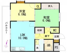 メゾンアルカディアの間取り画像