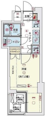 VIDA＃033の間取り画像
