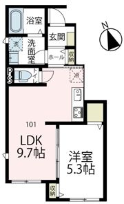 セゾンヴェールの間取り画像