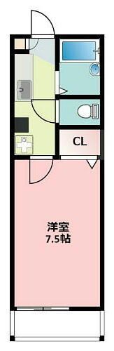 メゾンドプレステージの間取り画像