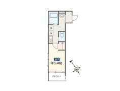MELDIA新座Ⅱの間取り画像