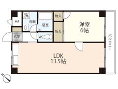 シャトル江波の間取り画像