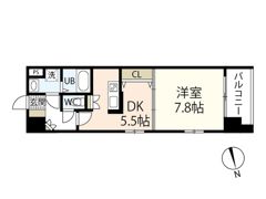 グラビスコート八丁堀の間取り画像