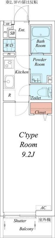 リブリ・中野島の間取り画像