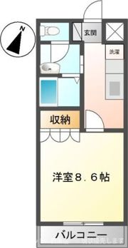 プランドール萩生の間取り画像