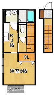 エスペランサ祇園原町の間取り画像