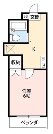 シャトル日新の間取り画像