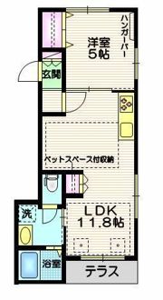 BlueForest下目黒の間取り画像
