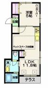 BlueForest下目黒の間取り画像