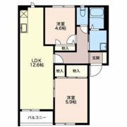 サニーフラットM Bの間取り画像